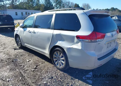 2012 Toyota Sienna Limited V6 7 Passenger from USA, damaged, VIN 5TDYK3DC9CS270879